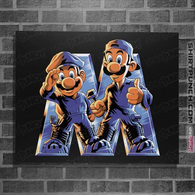 Secret_Shirts Posters / 4"x6" / Black This Ain't No Game!