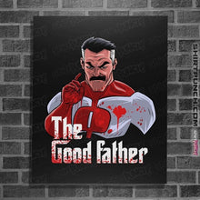 Load image into Gallery viewer, Secret_Shirts Posters / 4&quot;x6&quot; / Black The Good Father
