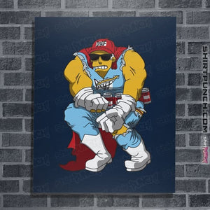 Daily_Deal_Shirts Posters / 4"x6" / Navy Duff Knight