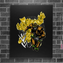 Load image into Gallery viewer, Shirts Posters / 4&quot;x6&quot; / Black Attack Of Dio
