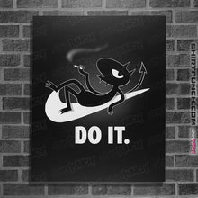 Load image into Gallery viewer, Shirts Posters / 4&quot;x6&quot; / Black Do It
