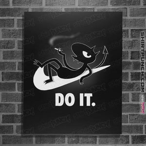 Shirts Posters / 4"x6" / Black Do It