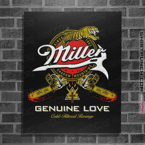 Shirts Posters / 4"x6" / Black Miller Red