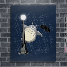 Load image into Gallery viewer, Shirts Posters / 4&quot;x6&quot; / Navy Just Singing In The Rain

