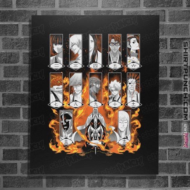 Shirts Posters / 4"x6" / Black Captain