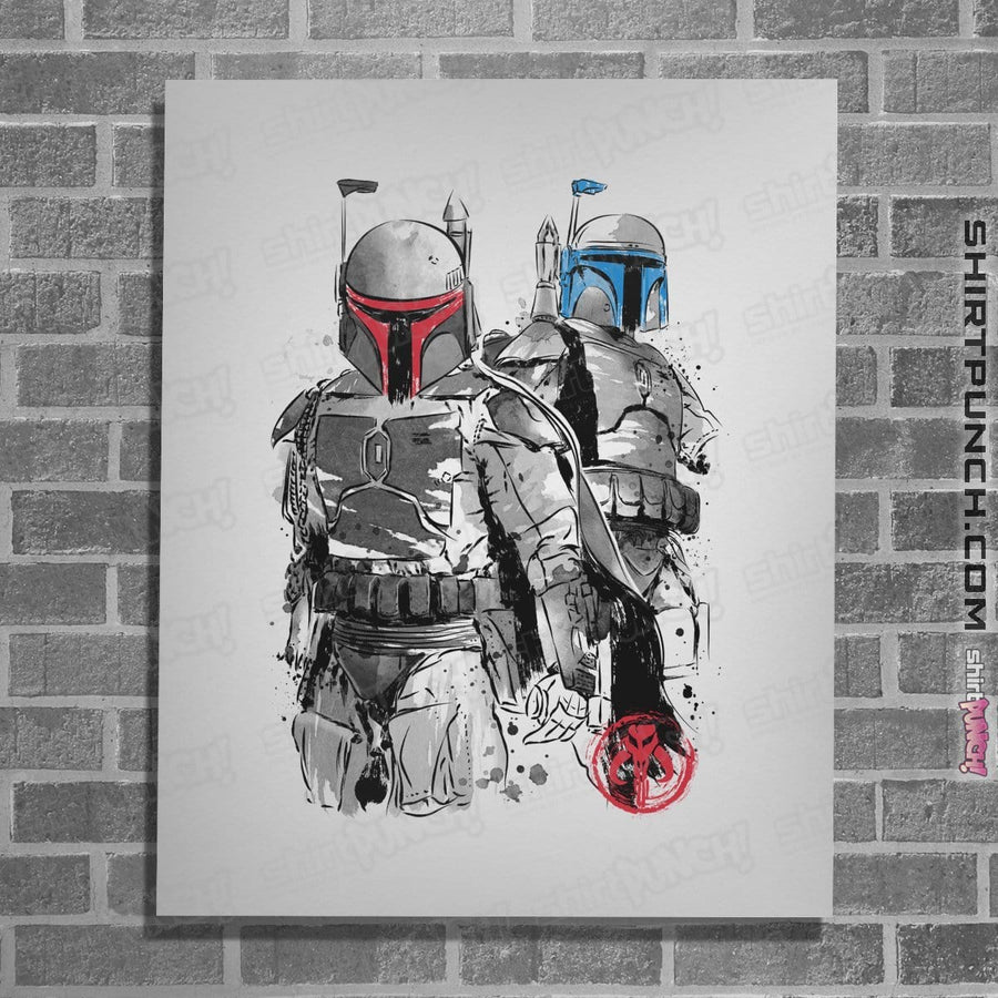 Shirts Posters / 4"x6" / White Father And Son