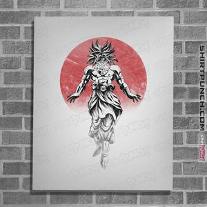 Shirts Posters / 4"x6" / White Legendary Broly