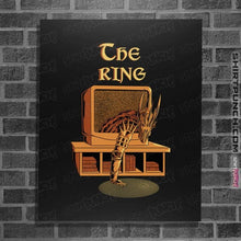 Load image into Gallery viewer, Daily_Deal_Shirts Posters / 4&quot;x6&quot; / Black One Ring
