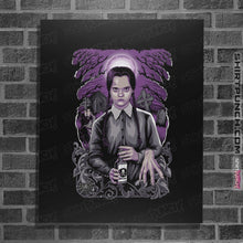 Load image into Gallery viewer, Shirts Posters / 4&quot;x6&quot; / Black The Addams Family
