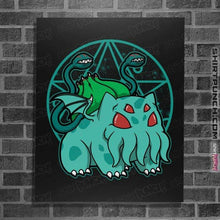 Load image into Gallery viewer, Secret_Shirts Posters / 4&quot;x6&quot; / Black Bulba-thulhu
