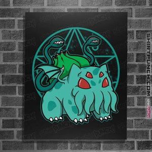 Secret_Shirts Posters / 4"x6" / Black Bulba-thulhu
