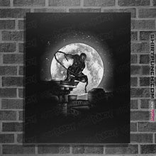 Load image into Gallery viewer, Shirts Posters / 4&quot;x6&quot; / Black Moonlight Hero

