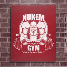 Load image into Gallery viewer, Shirts Posters / 4&quot;x6&quot; / Red Nukem Gym
