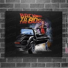 Load image into Gallery viewer, Daily_Deal_Shirts Posters / 4&quot;x6&quot; / Black Back To The 80s
