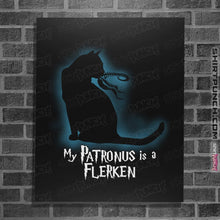 Load image into Gallery viewer, Shirts Posters / 4&quot;x6&quot; / Black My Patronus Is A Flerken
