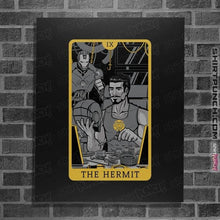 Load image into Gallery viewer, Secret_Shirts Posters / 4&quot;x6&quot; / Black The Iron Hermit
