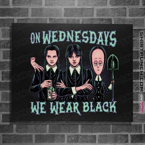 Daily_Deal_Shirts Posters / 4"x6" / Black Wednesday Club