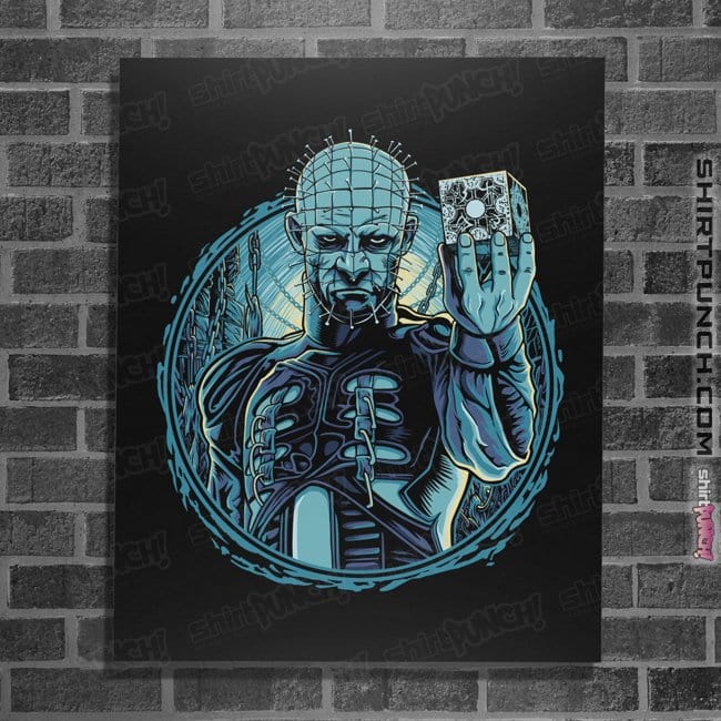 Daily_Deal_Shirts Posters / 4"x6" / Black The Hell Priest
