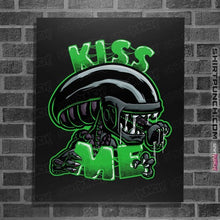 Load image into Gallery viewer, Daily_Deal_Shirts Posters / 4&quot;x6&quot; / Black Kiss Me
