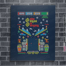 Load image into Gallery viewer, Shirts Posters / 4&quot;x6&quot; / Navy The Price Is Wrong
