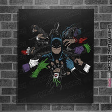 Load image into Gallery viewer, Secret_Shirts Posters / 4&quot;x6&quot; / Black Batwick Tee
