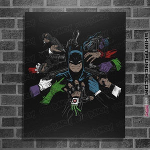 Secret_Shirts Posters / 4"x6" / Black Batwick Tee
