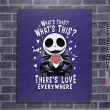 Load image into Gallery viewer, Daily_Deal_Shirts Posters / 4&quot;x6&quot; / Violet There&#39;s Love In The Air
