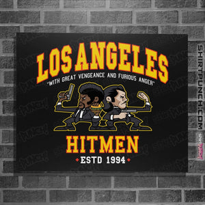 Shirts Posters / 4"x6" / Black L.A. Hitmen