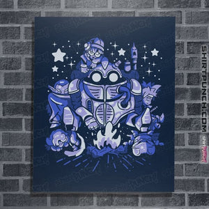 Daily_Deal_Shirts Posters / 4"x6" / Navy Deep Sleep