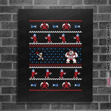 Load image into Gallery viewer, Shirts Posters / 4&quot;x6&quot; / Black Ghosts n Goblins n Christmas Presents
