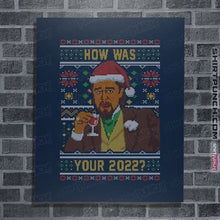 Load image into Gallery viewer, Secret_Shirts Posters / 4&quot;x6&quot; / Navy How Was 2022 Meme Sweater
