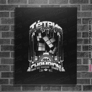 Shirts Posters / 4"x6" / Black Building Champ