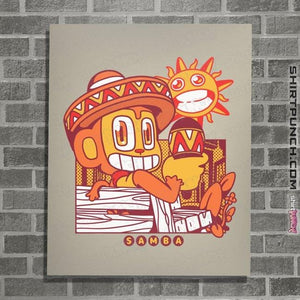 Shirts Posters / 4"x6" / Natural Samba Time