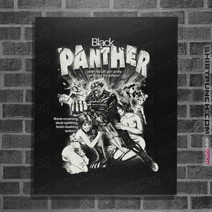 Shirts Posters / 4"x6" / Black Black Panther