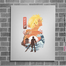 Load image into Gallery viewer, Shirts Posters / 4&quot;x6&quot; / White Ukiyo Tidus

