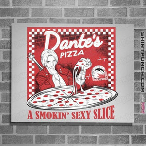 Shirts Posters / 4"x6" / White Sexy Slice