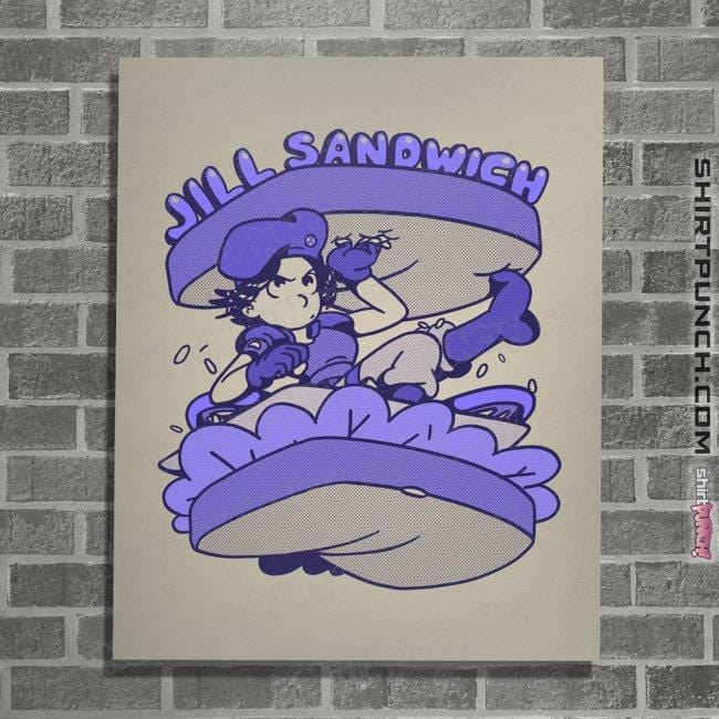 Secret_Shirts Posters / 4"x6" / Natural Jill Sandwich