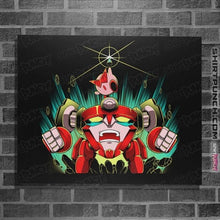 Load image into Gallery viewer, Shirts Posters / 4&quot;x6&quot; / Black Gurren Puff
