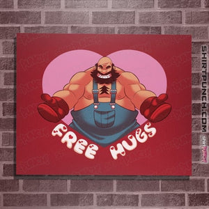Shirts Posters / 4"x6" / Red Bear Hugger