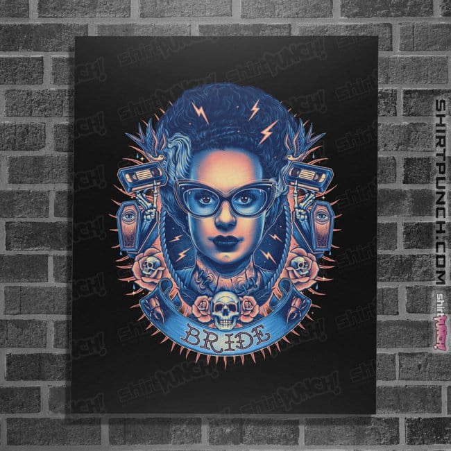 Shirts Posters / 4"x6" / Black Electric Bride