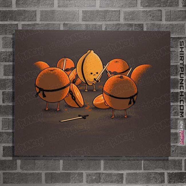 Shirts Posters / 4"x6" / Dark Chocolate Kill Fruit