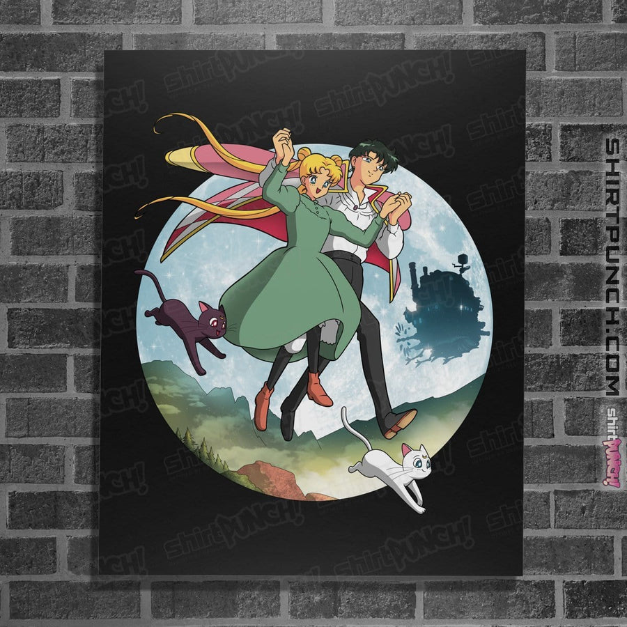 Shirts Posters / 4"x6" / Black Magical Leap