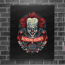 Load image into Gallery viewer, Shirts Posters / 4&quot;x6&quot; / Black Meet The Dancing Clown
