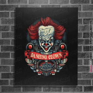 Shirts Posters / 4"x6" / Black Meet The Dancing Clown