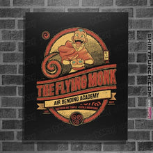 Load image into Gallery viewer, Daily_Deal_Shirts Posters / 4&quot;x6&quot; / Black The Flying Monk
