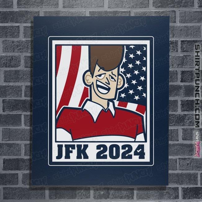 Shirts Posters / 4"x6" / Navy Clone High President
