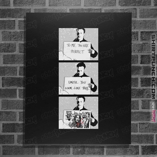 Shirts Posters / 4"x6" / Black Grimes Actually