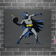 Load image into Gallery viewer, Daily_Deal_Shirts Posters / 4&quot;x6&quot; / Charcoal Batsy
