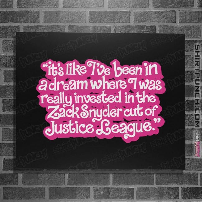 Daily_Deal_Shirts Posters / 4"x6" / Black I've Been In A Dream