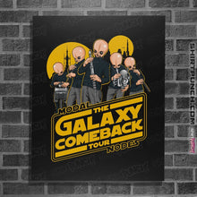 Load image into Gallery viewer, Shirts Posters / 4&quot;x6&quot; / Black Galaxy Comeback
